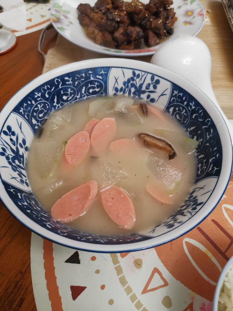 冬瓜火腿汤 鲜得掉眉毛！