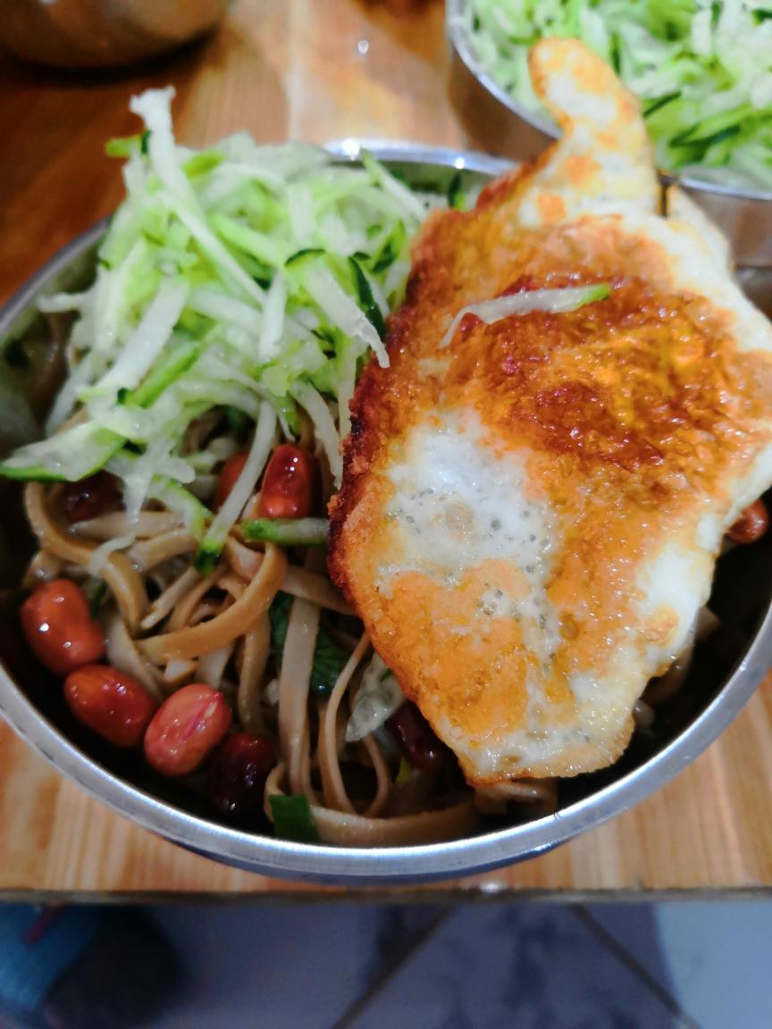 凉拌荞麦面（懒人午餐）