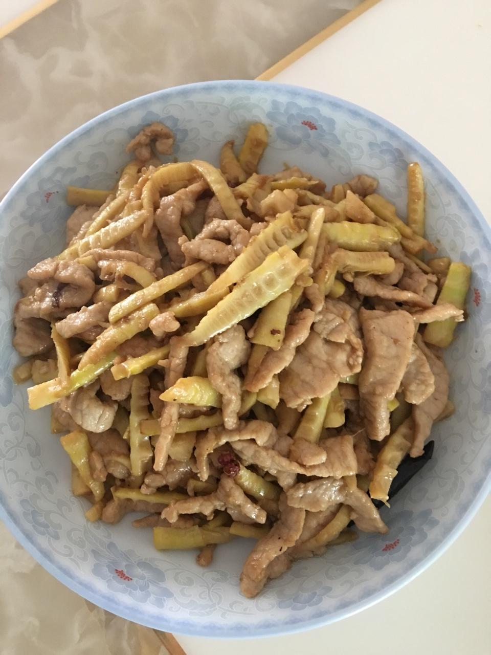 竹笋炒肉