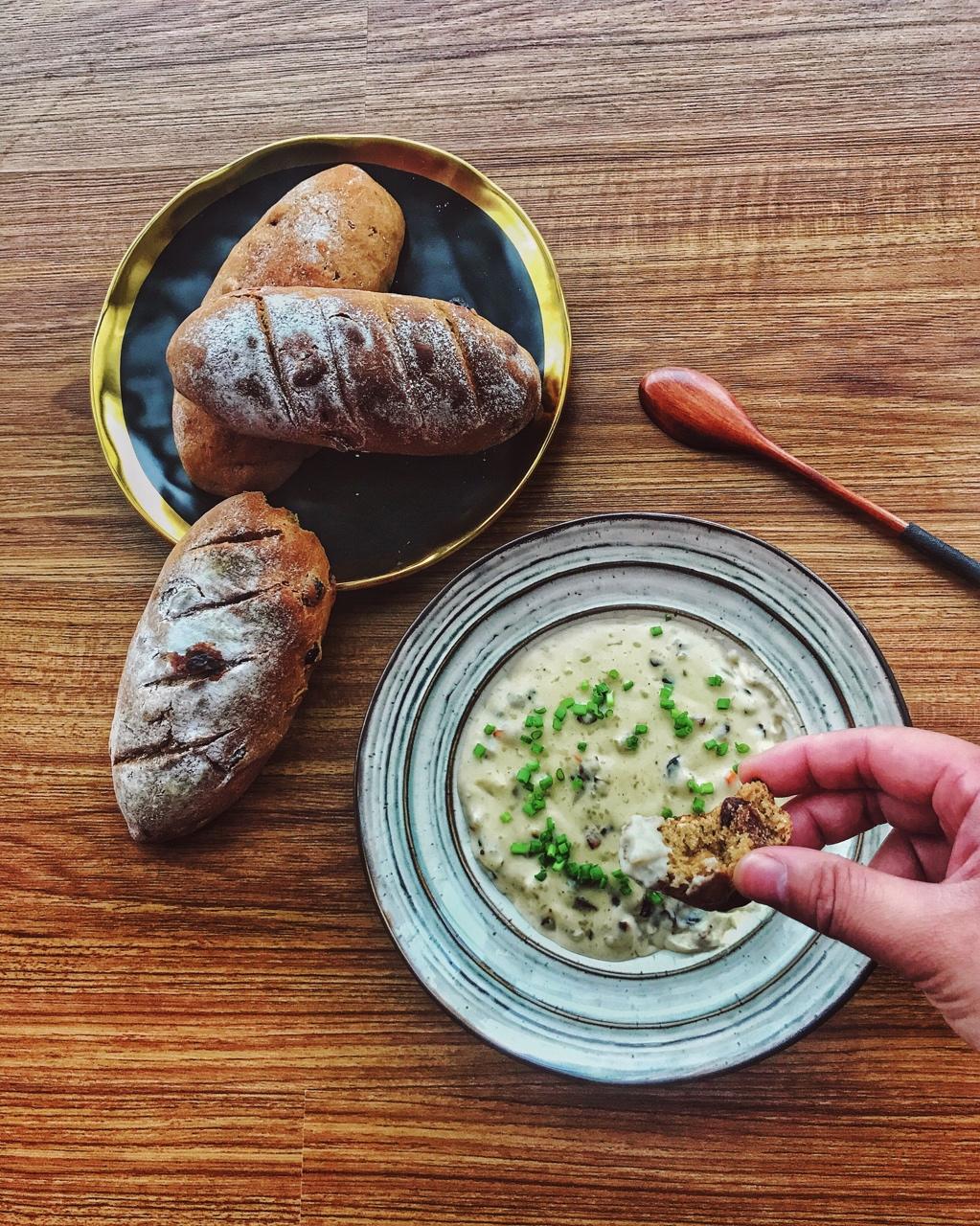 奶油蘑菇汤（完美比例版）