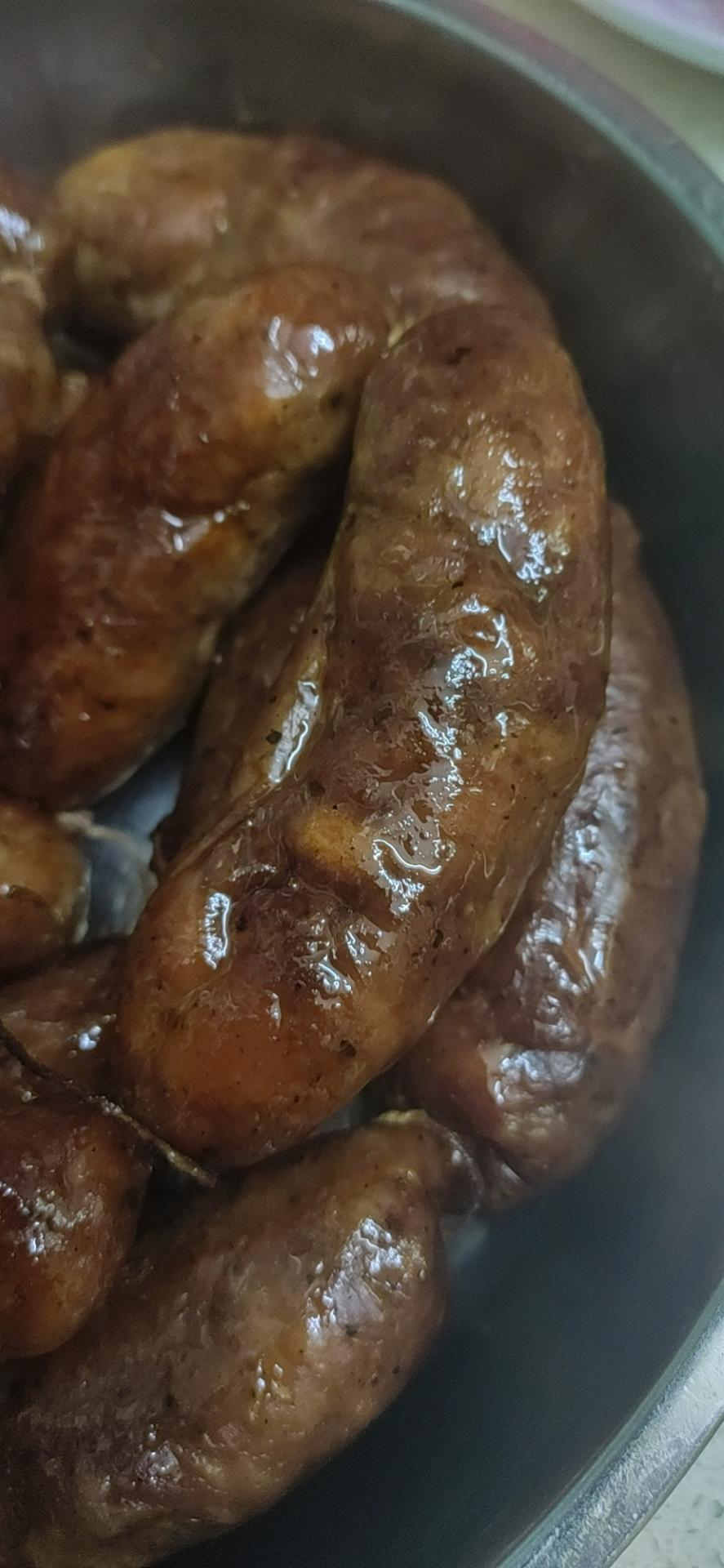 皮脆肉嫩多汁，口口都是肉的黑椒烤肠你吃了吗？的做法