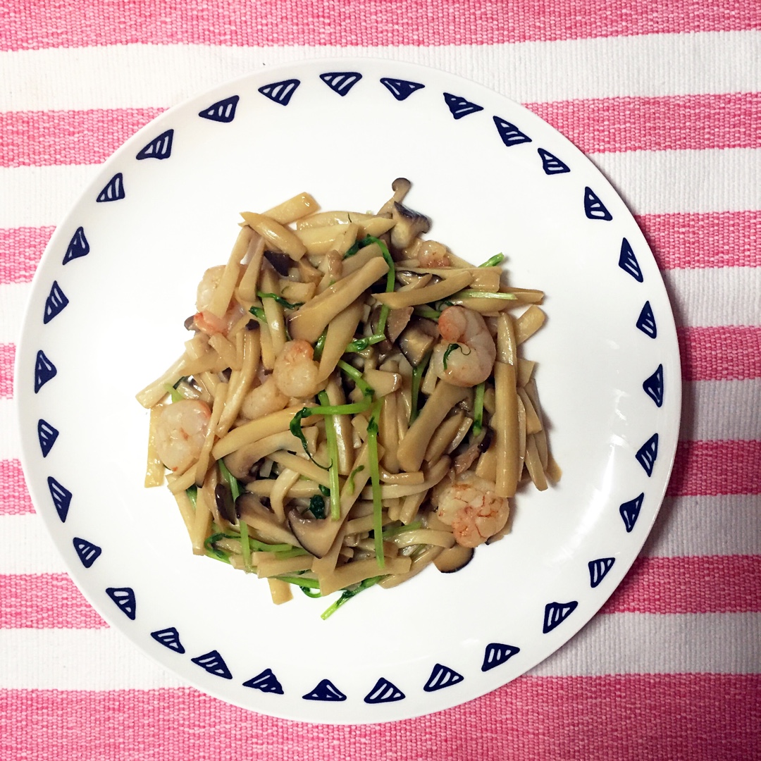 杏鲍菇炒肉片