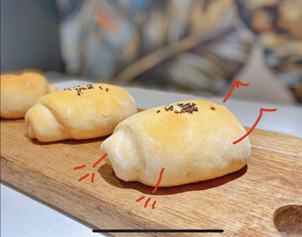 低糖豆浆小餐包（屋诺18厘米小方）