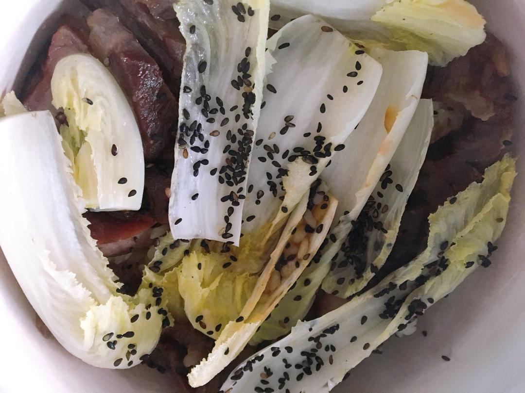 香喷喷的🍲腊肠煲仔饭（砂锅版）超简单神速