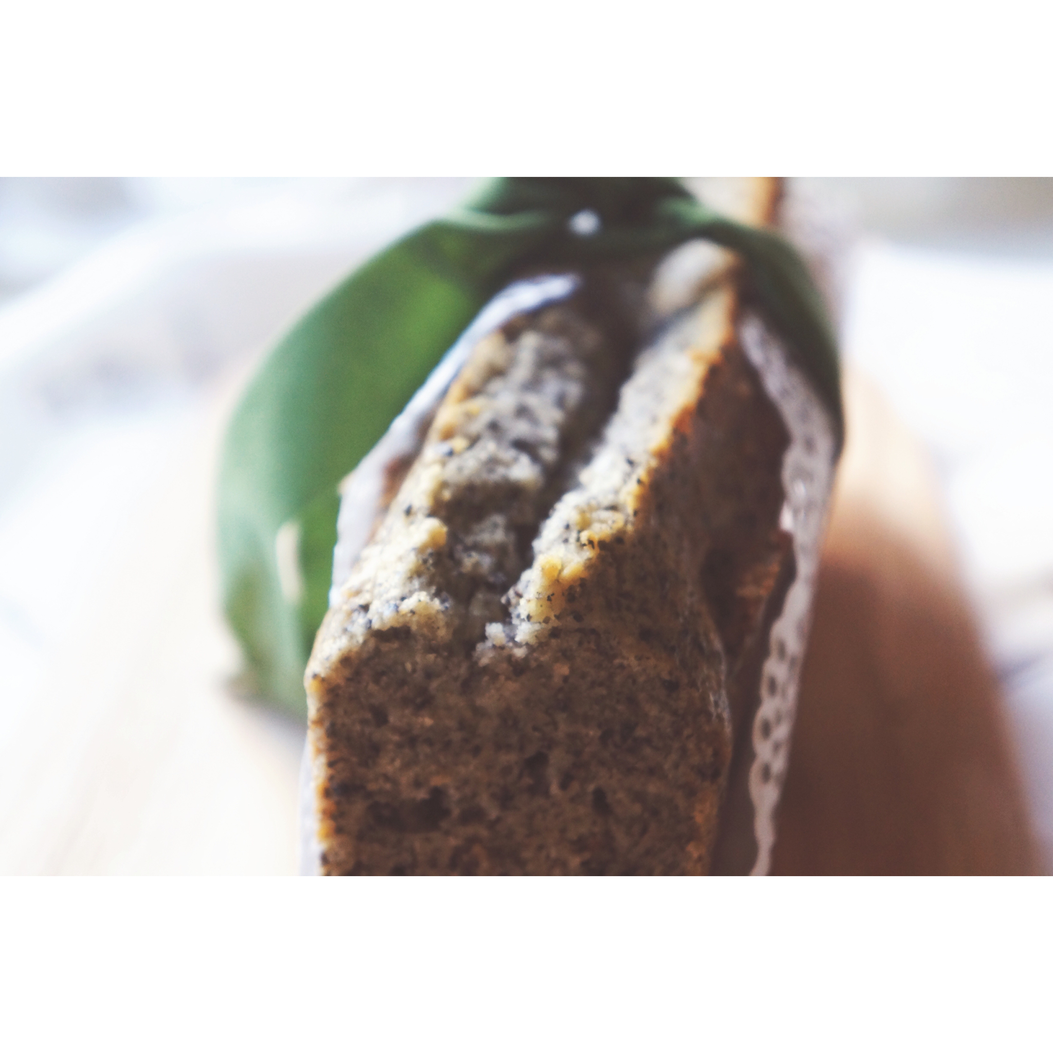 黑芝麻酒酿磅蛋糕