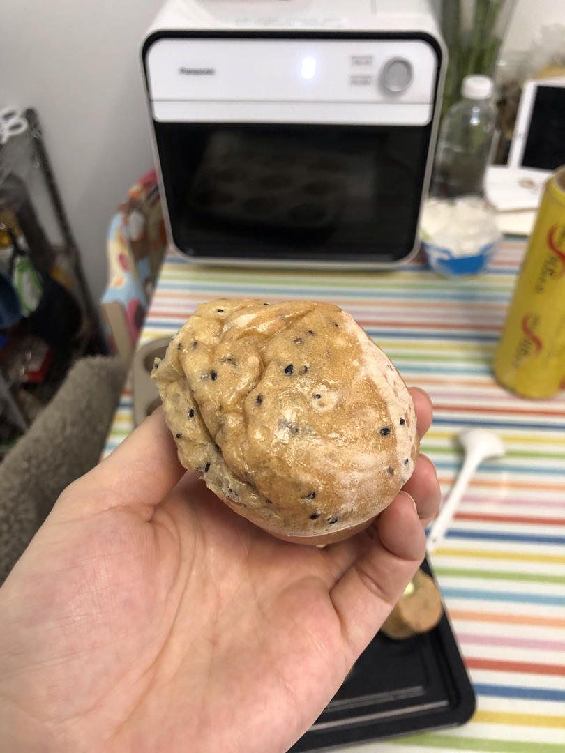 超简单的麻薯包！家里有木薯粉就能做！