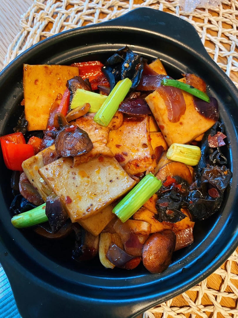 干锅千叶豆腐