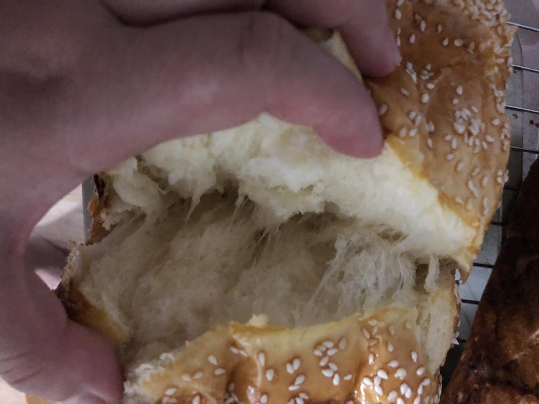 纯奶手撕吐司的做法 步骤1