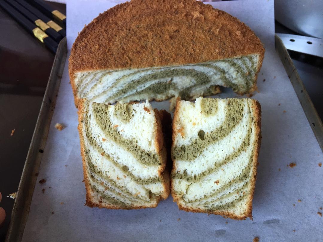 斑马纹酸奶蛋糕