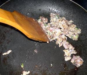 肉末煎豆腐的做法 步骤3