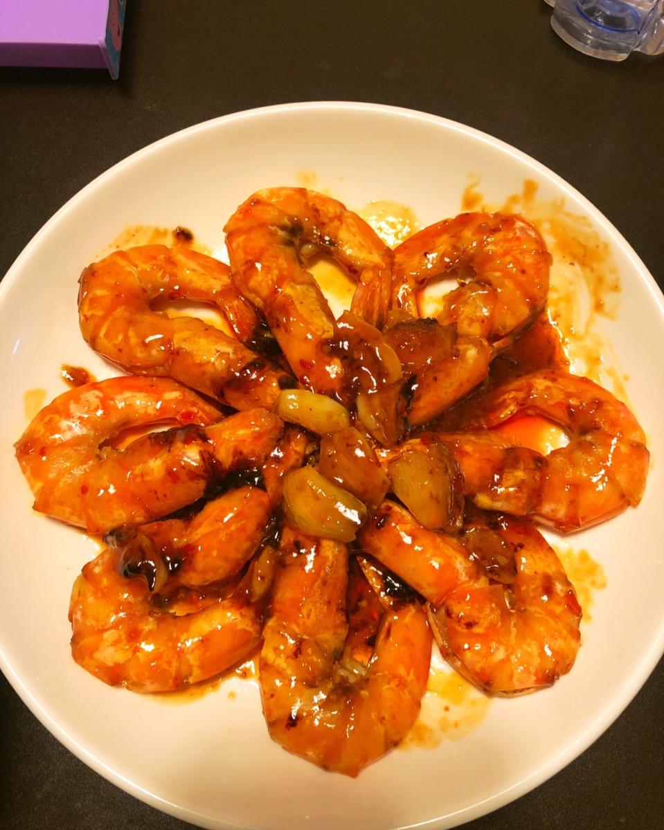 泰汁焖虾
