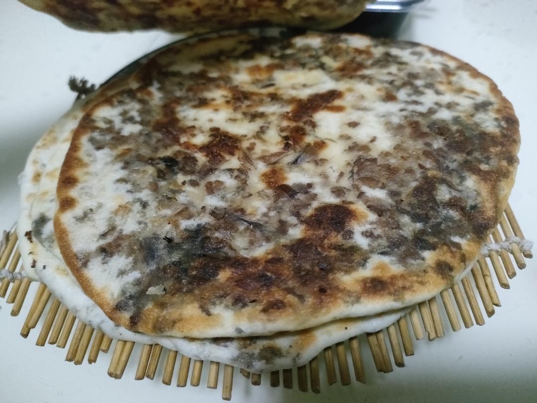 梅干菜肉饼（既简单又好吃）