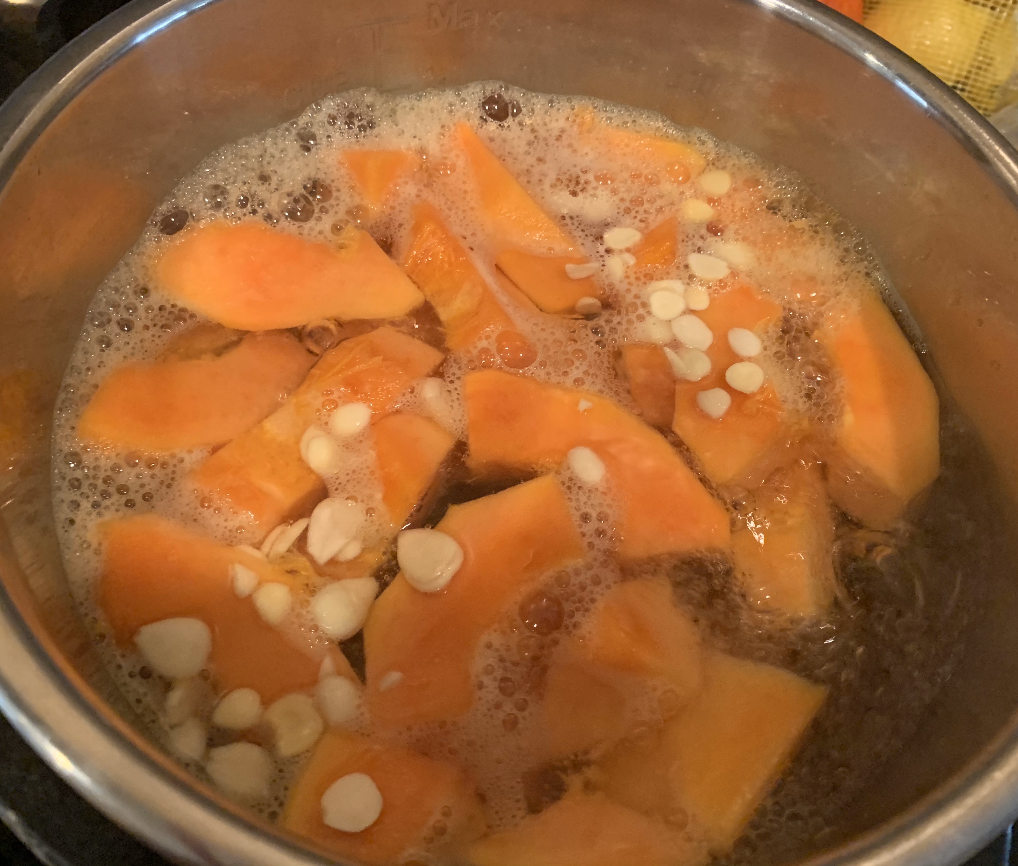 神奇木瓜魚奶濃湯 ( Papaya fish soup )的做法 步骤4