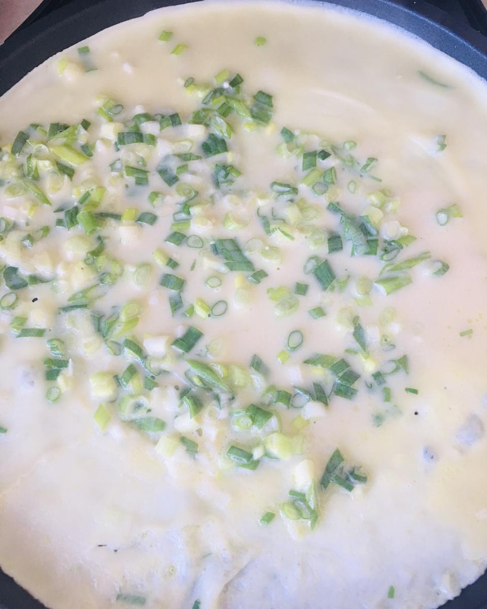 葱花鸡蛋饼