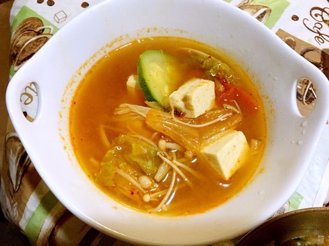 韩国泡菜豆腐汤