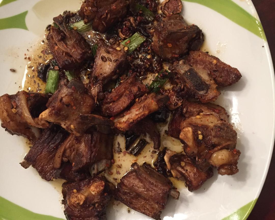 香煎孜然小羊排