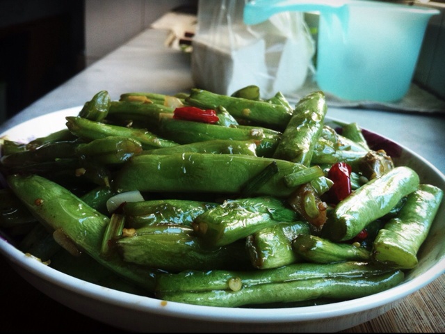 素干煸豆角