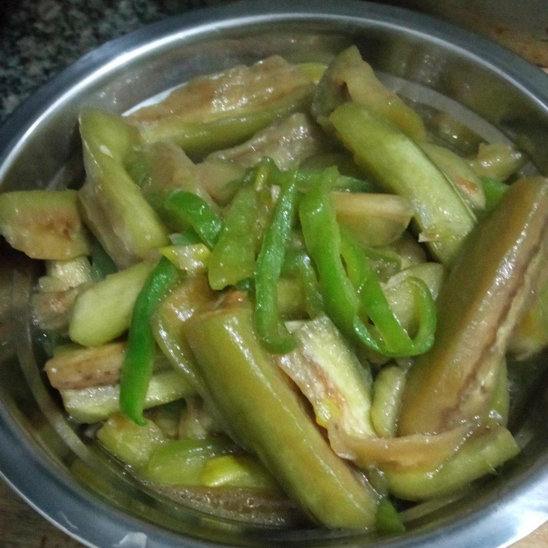 茄子🍆炒青椒