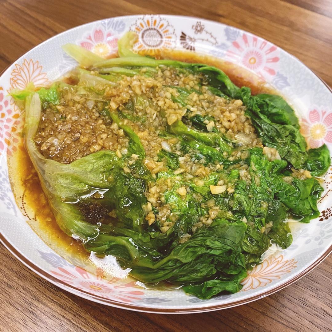5分钟上桌的蚝油生菜
