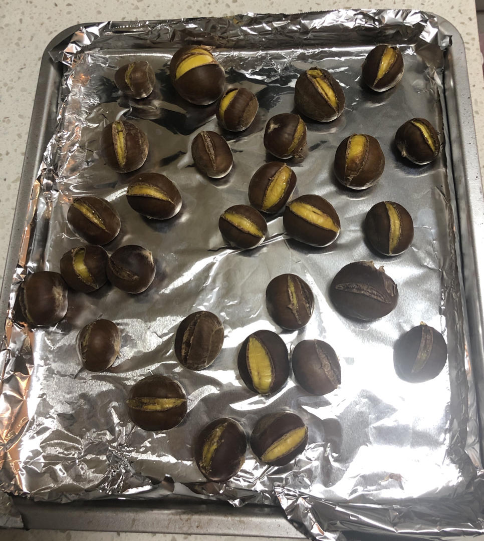 新手零失败烤栗子