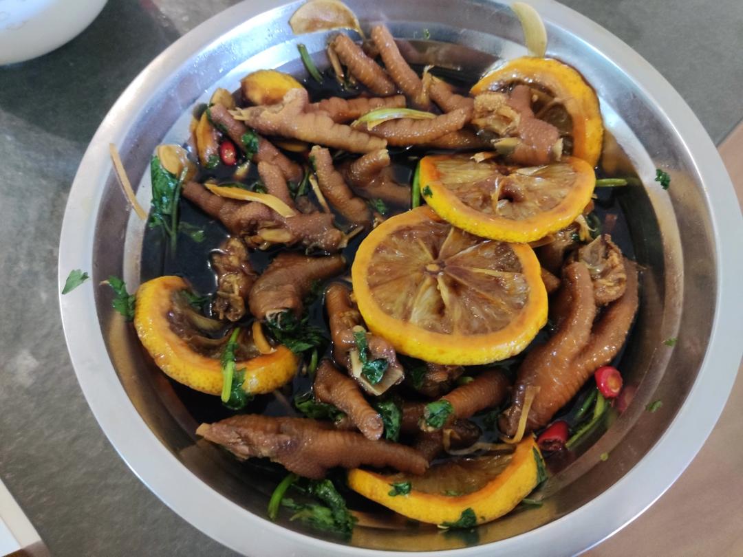柠檬酸辣泡鸡爪网红泡鸡爪凤爪