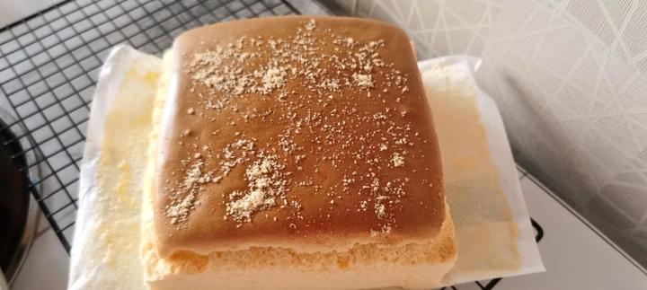 网红爆款芝士古早味蛋糕