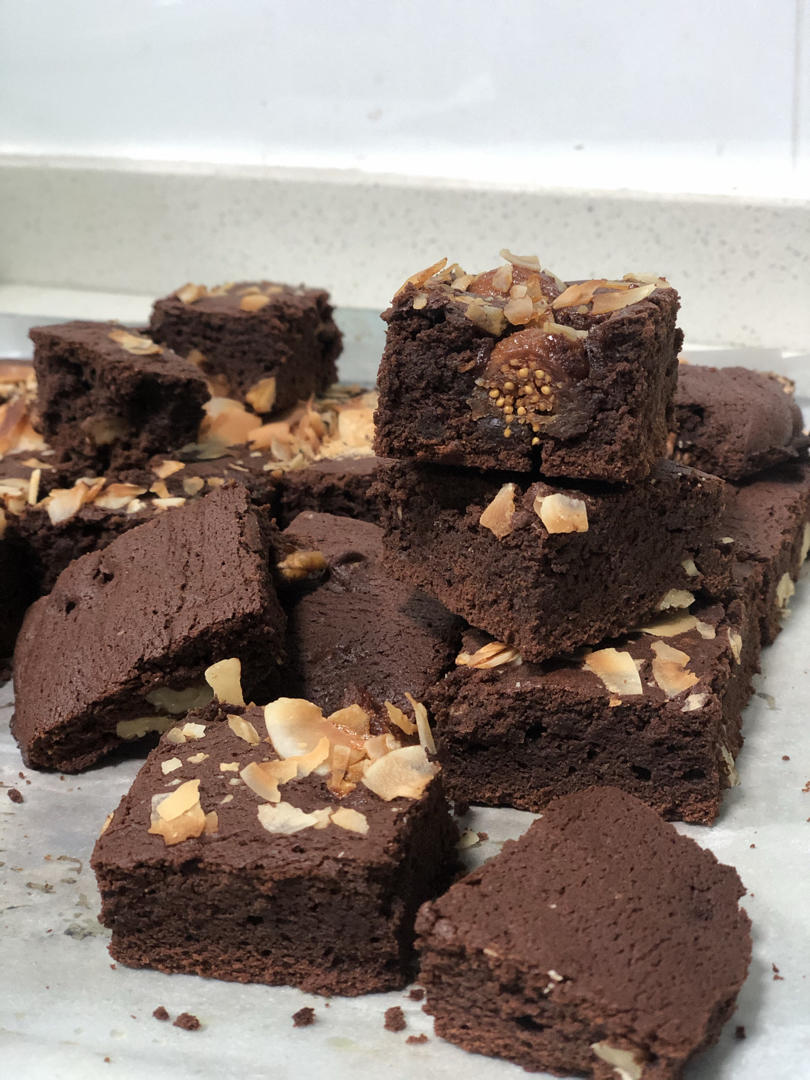 超浓厚软糖质地的布朗尼 - Fudgy Brownies (减糖版)