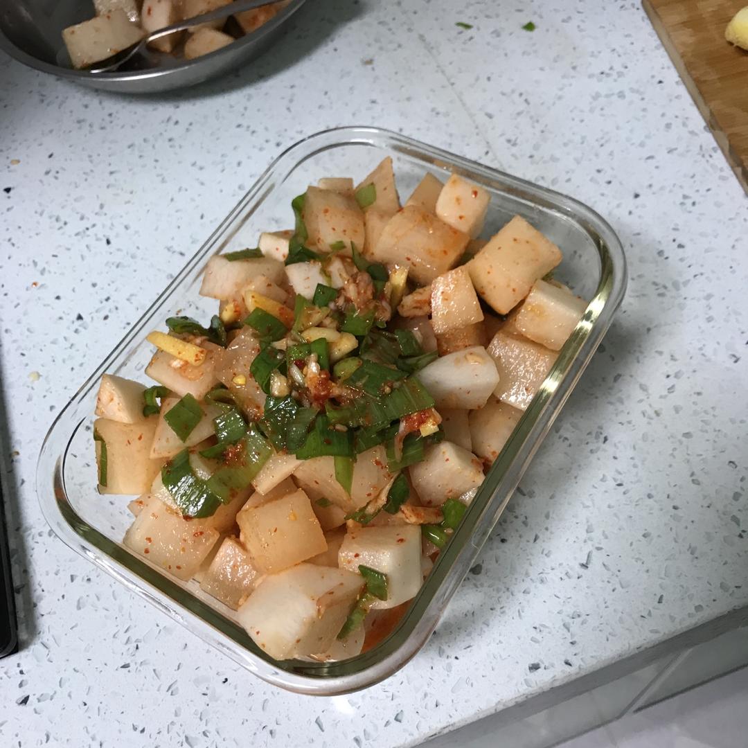 韩国泡菜辣萝卜块