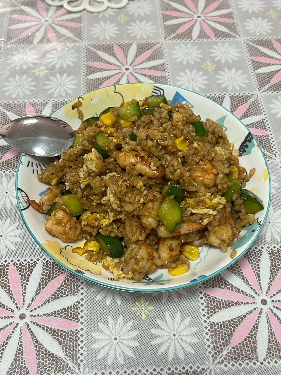 全网最好吃的【虾仁炒饭】！