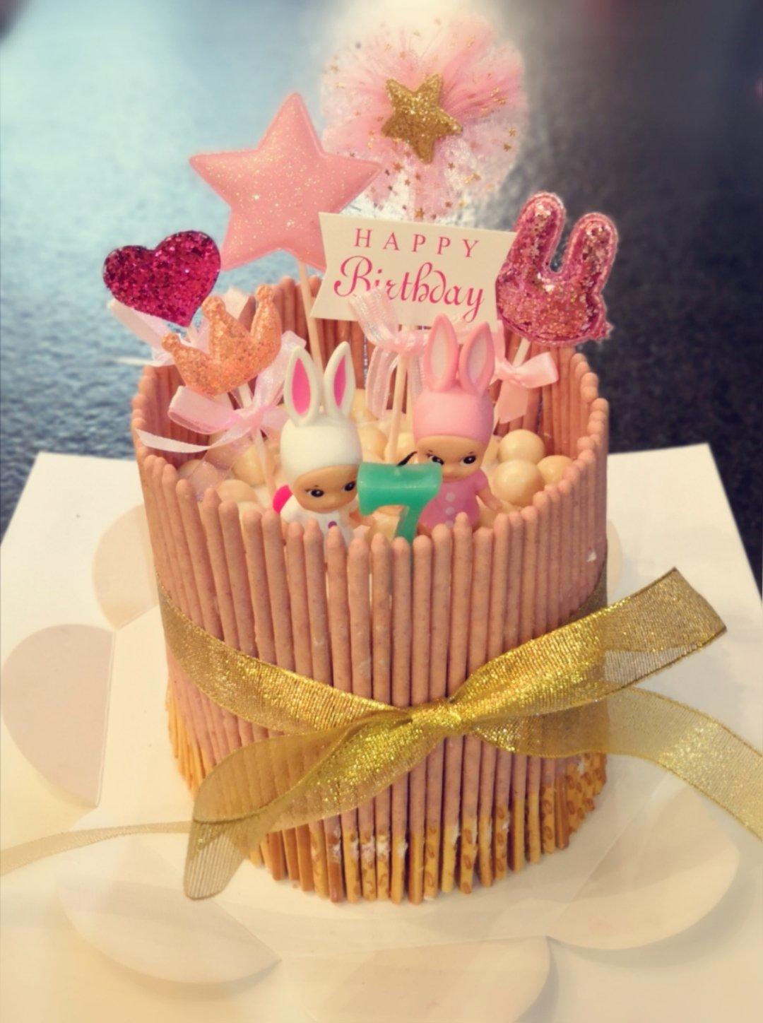 小清新生日蛋糕