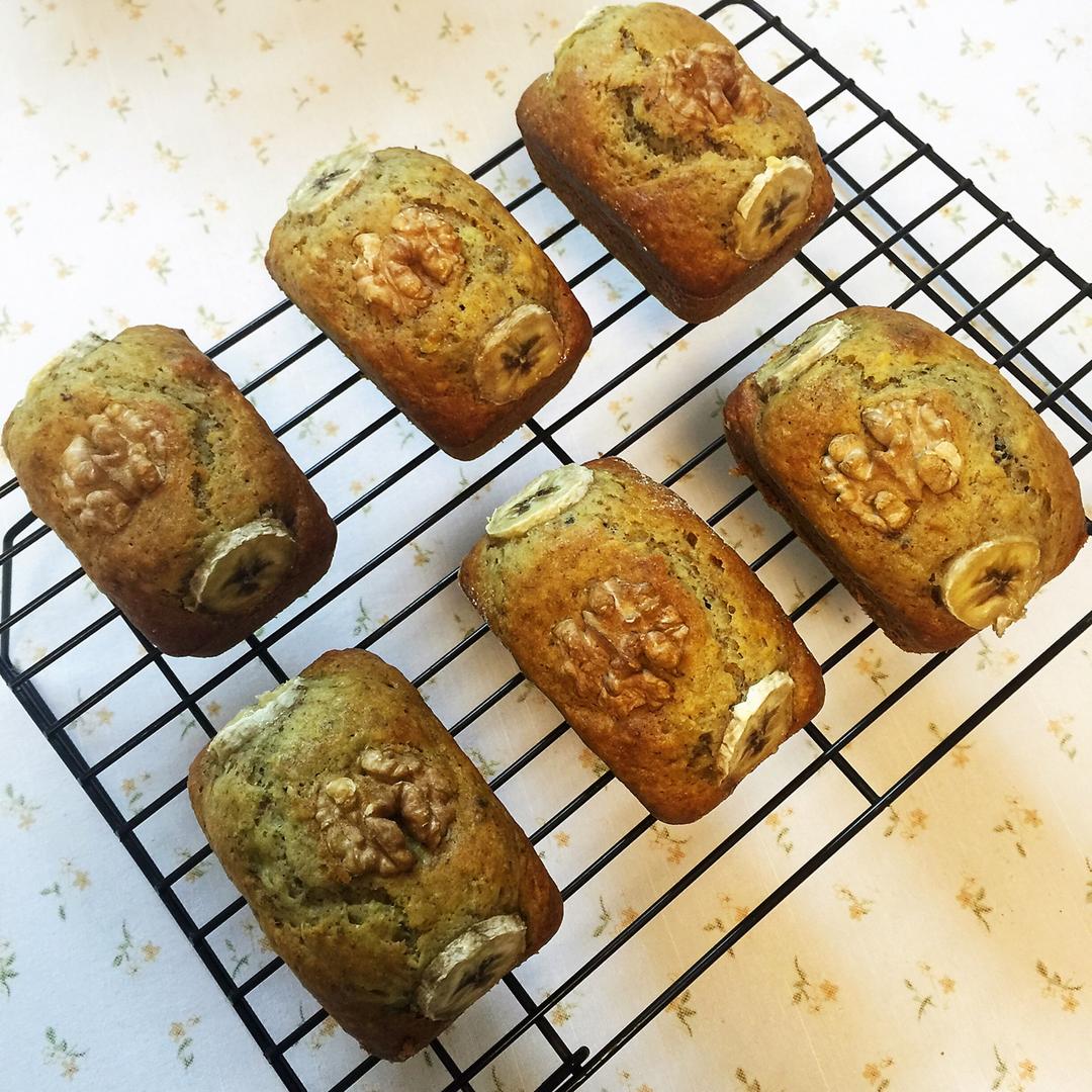 星巴克香蕉核桃蛋糕（Banana loaf）