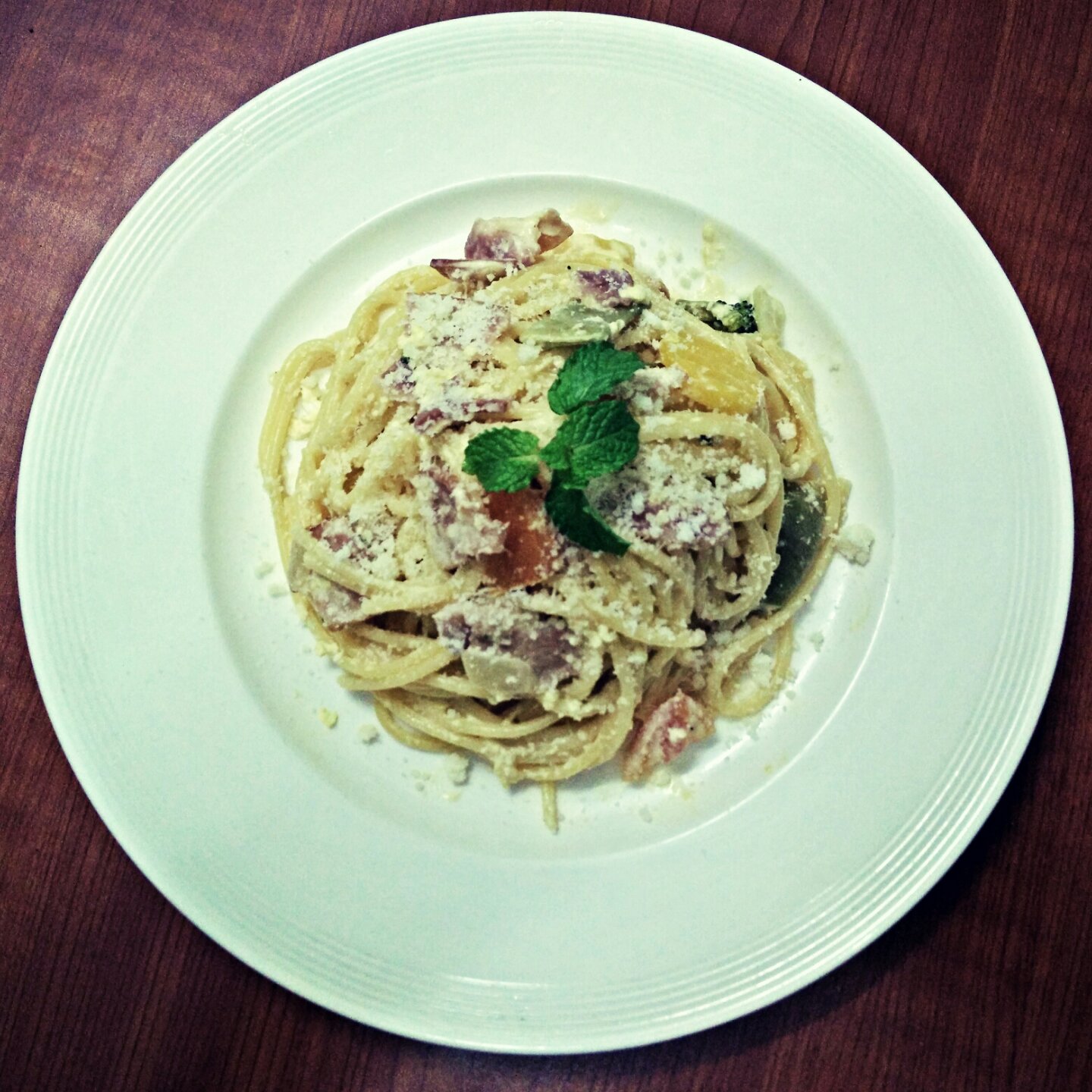 超简单的奶汁培根意面Carbonara