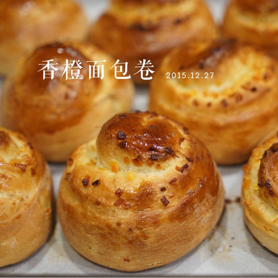 香橙面包卷