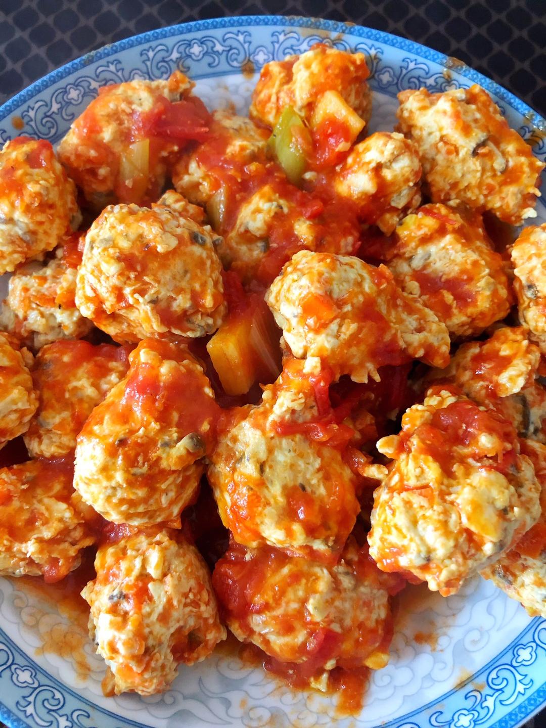 自制香菇胡萝卜鸡肉丸的做法