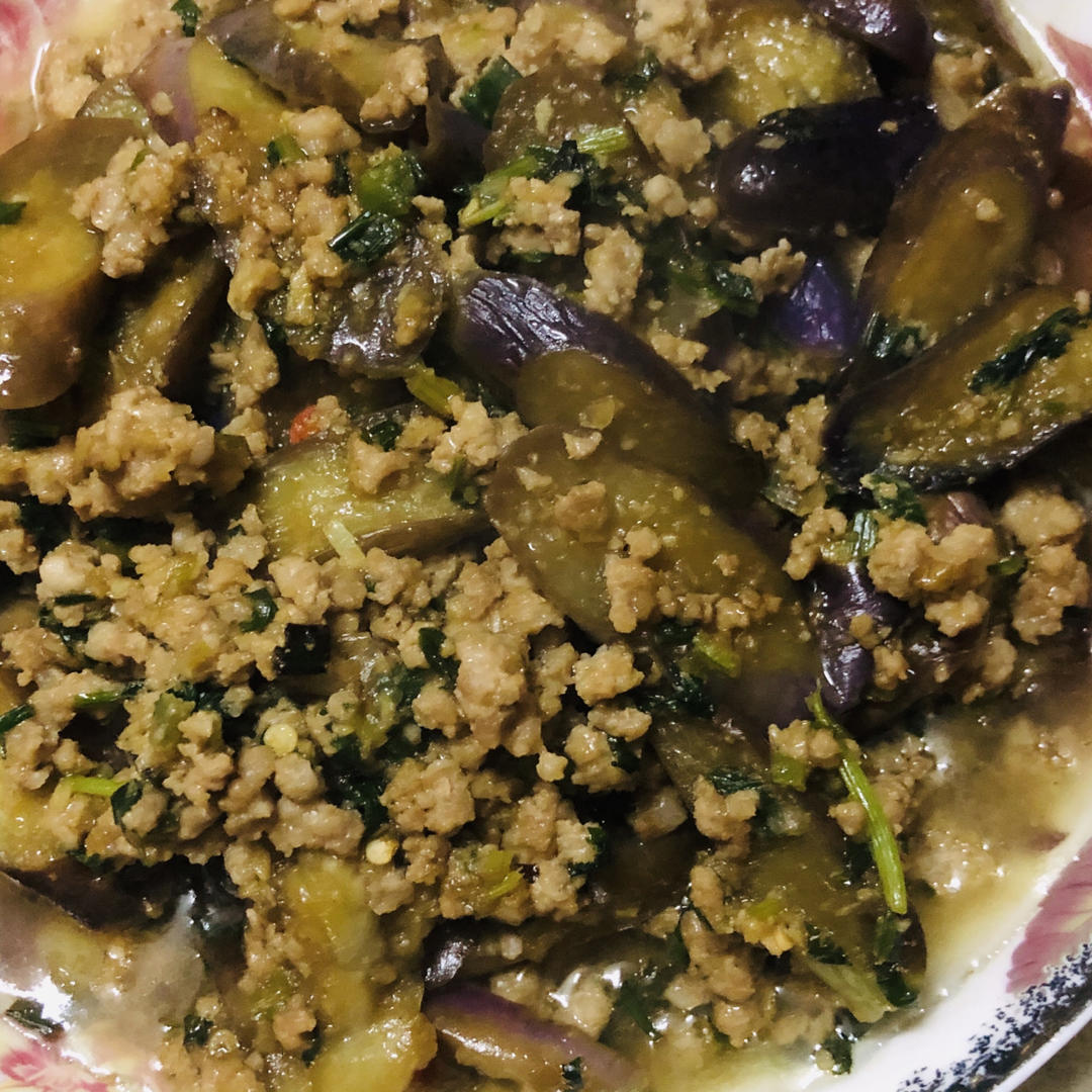 肉沫茄子（非油炸健康版）文末另附万能鱼香汁配方。