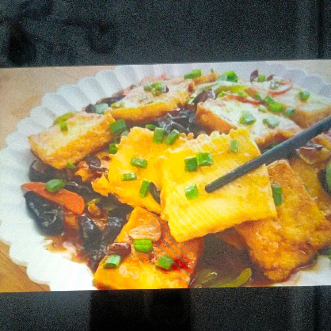 炒豆腐的做法