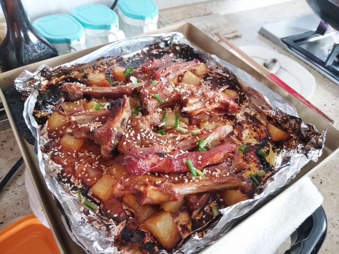 烤羊排