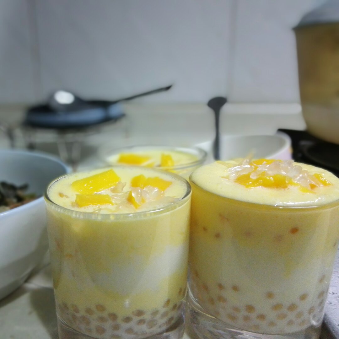 不输甜品店的杨枝甘露