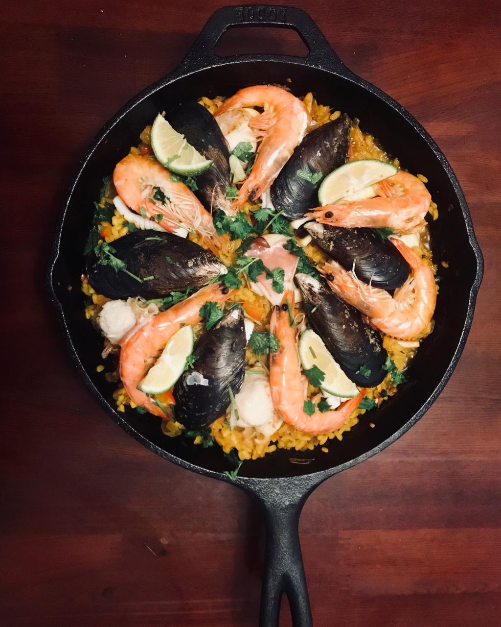 【曼食慢语】Seafood Paella 西班牙海鲜饭