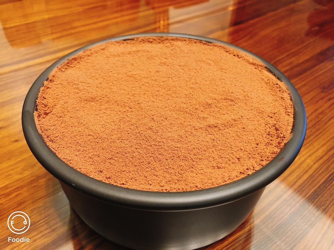 在欧洲学会的经典版提拉米苏