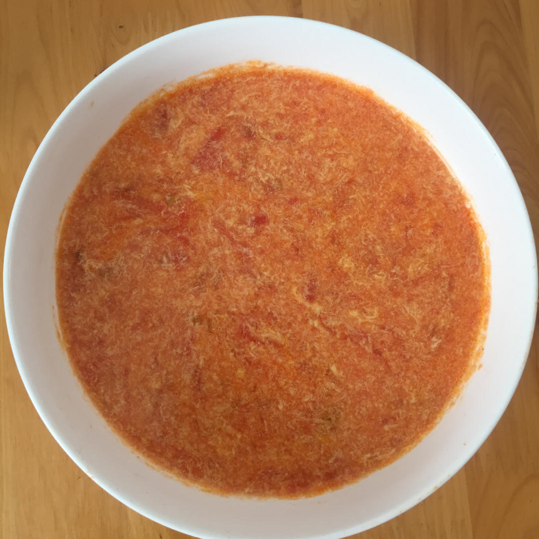 如何做出漂亮的西红柿蛋花汤