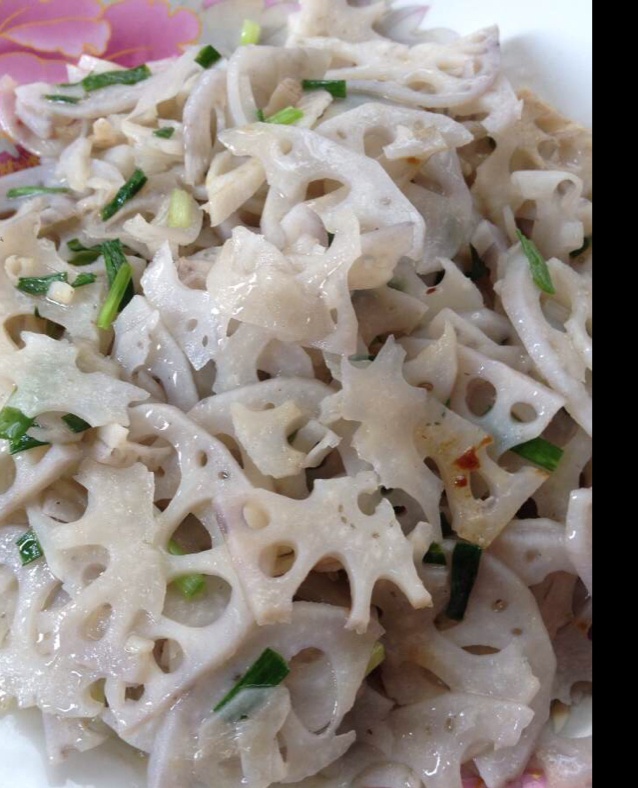 素炒藕片