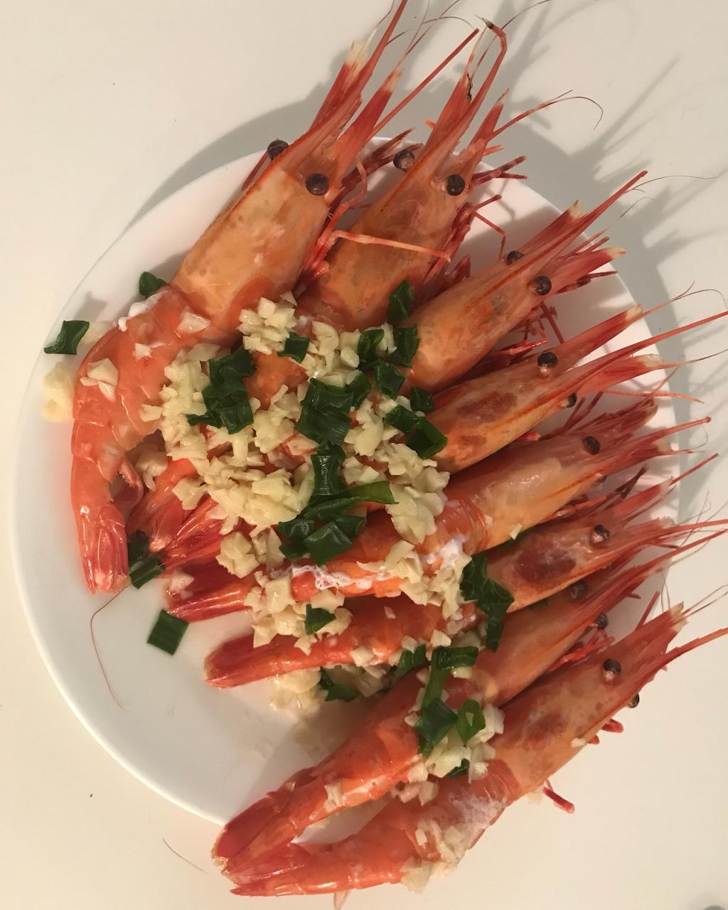 蒜蓉蒸珊瑚虾