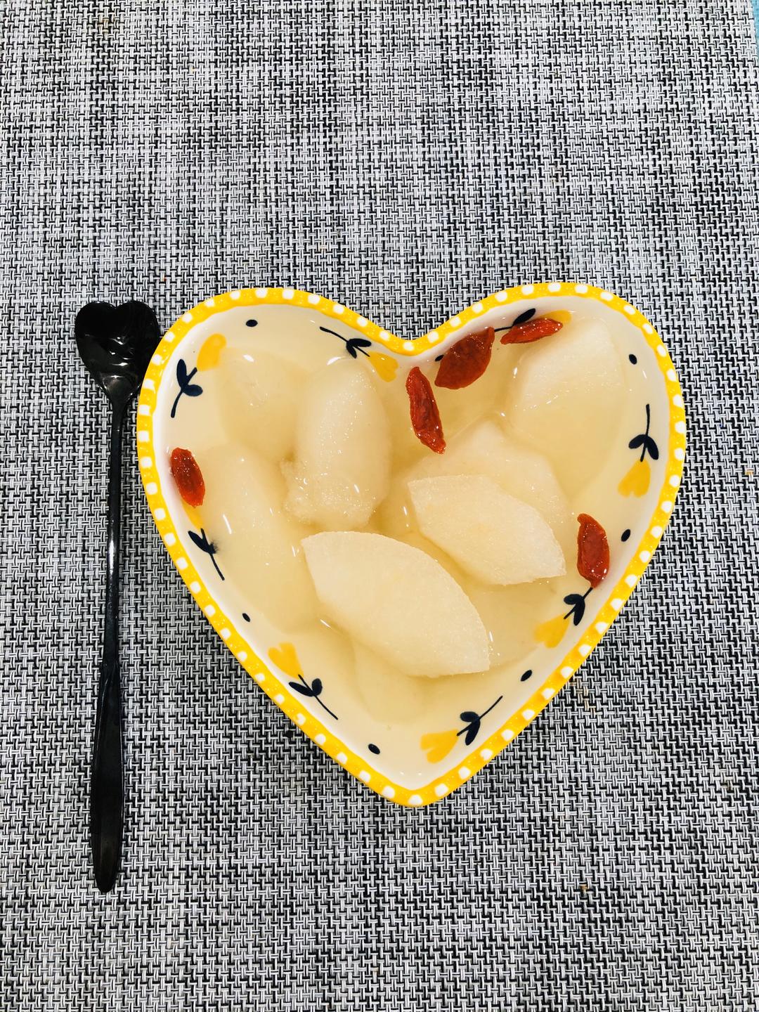 冰糖雪梨的做法