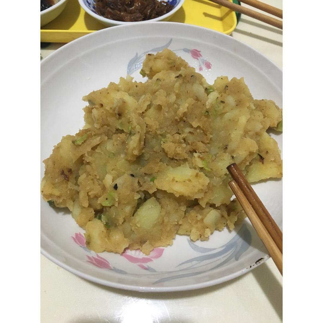 孜然香辣土豆泥