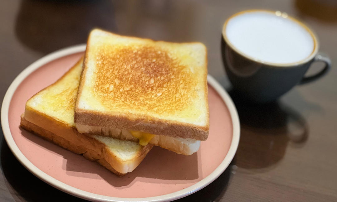 【落魄大厨】黄油芝士三明治