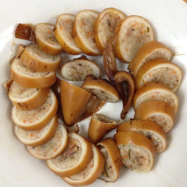 鱿鱼米肠