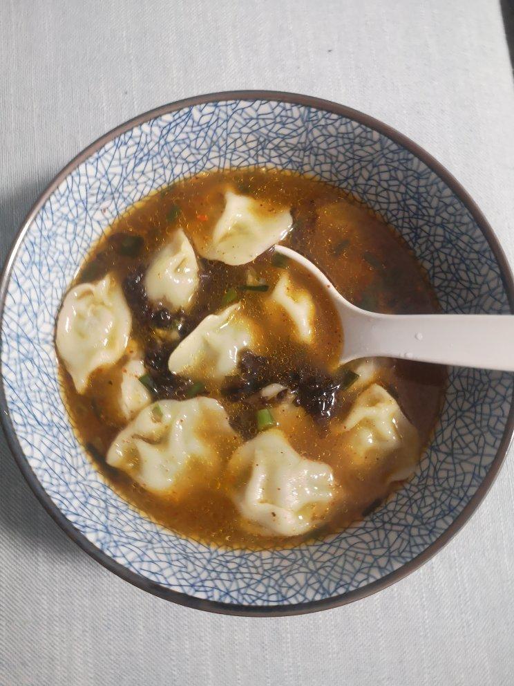 🔥好吃到汤汁都不剩❗️酸汤馄饨❗️