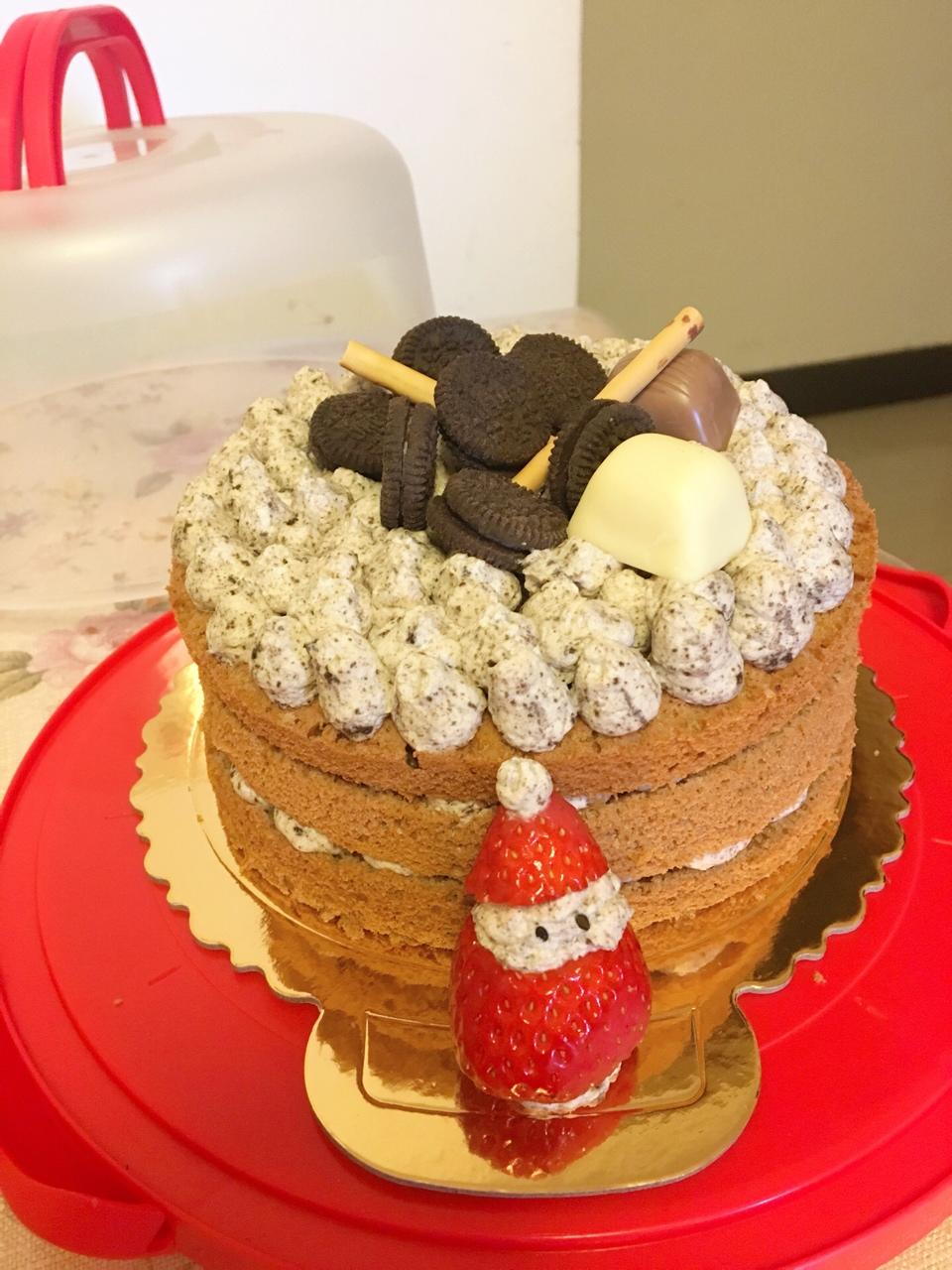 巧克力奥利奥裸蛋糕