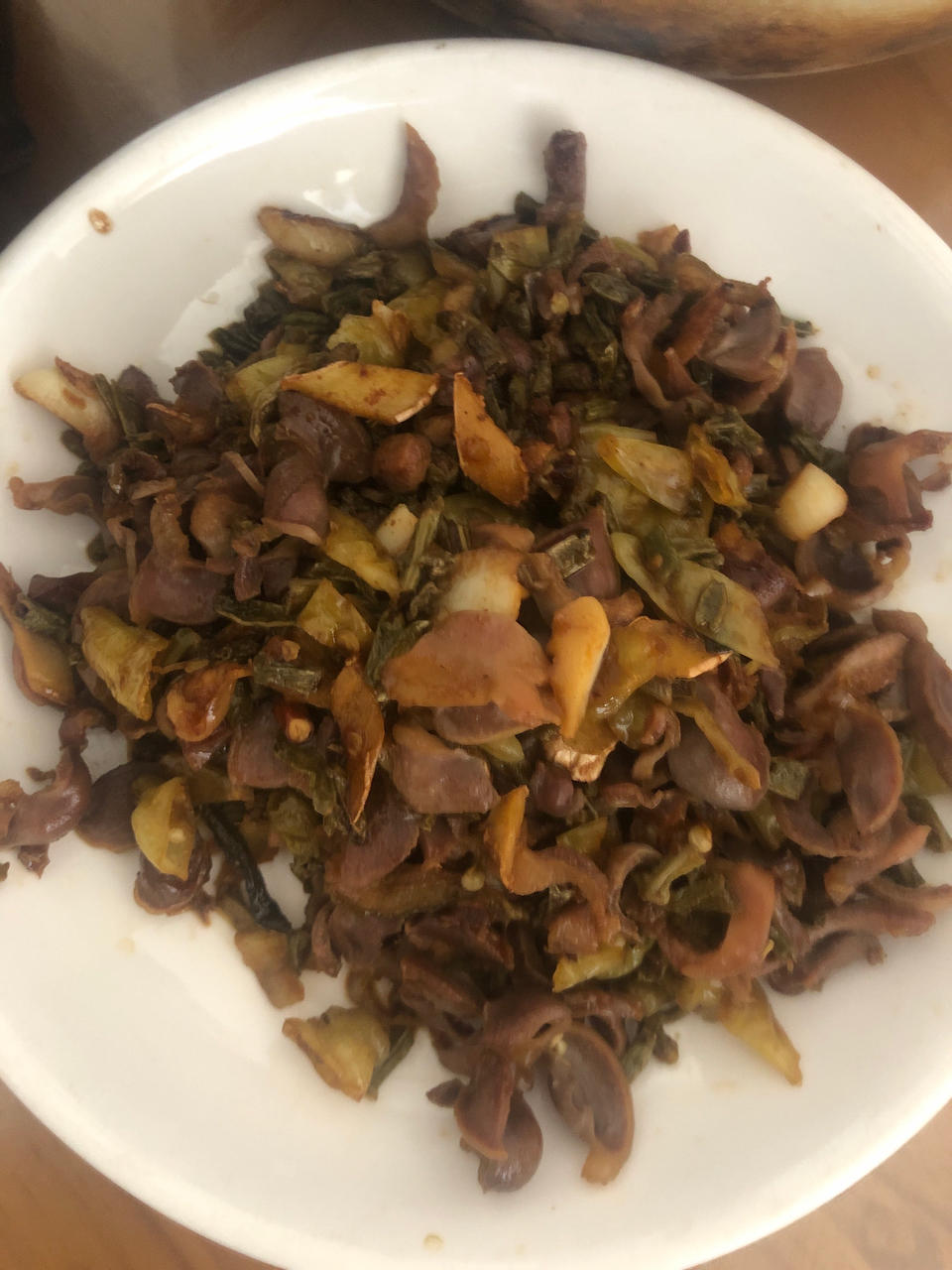 酸辣鸡杂